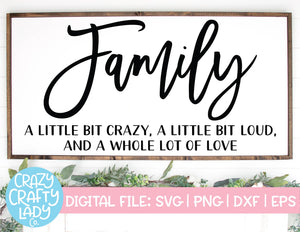 Download Family Svg Cut File Crazy Crafty Lady Co