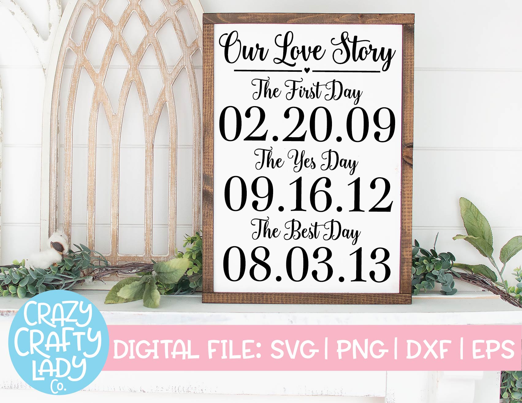 Love Quote Svg Cut File Bundle Crazy Crafty Lady Co