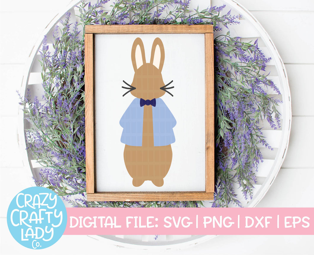 Peter Rabbit SVG Cut File – Crazy Crafty Lady Co.