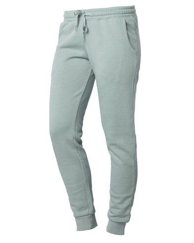 pastel blue sweatpants