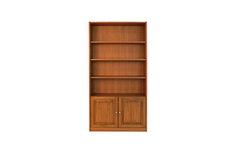 Hylla Bookshelf With Wooden Door Storage Living Scanteak