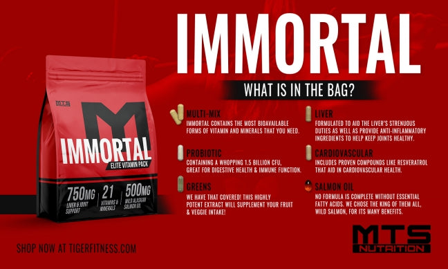 MTS Nutrition Immortal Vitamin Pack