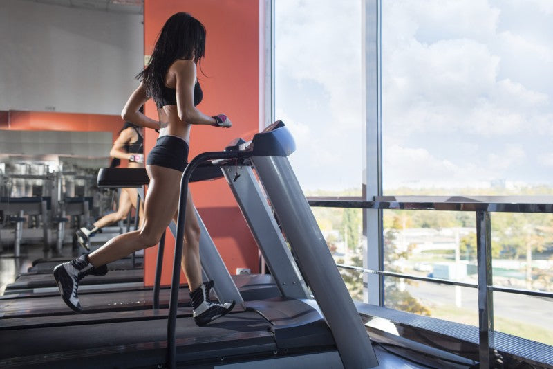 Woman on Treadmill