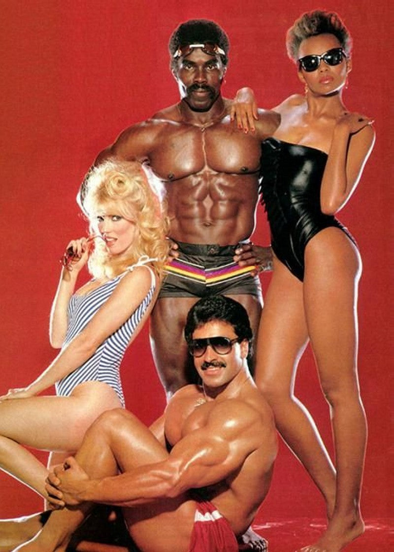 Halloween Terror: 47 Bodybuilding Fashion Images From The 1980s