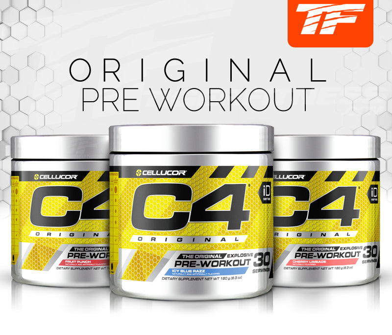 Cellucor C4 Original Pre-Workout Powder Orange Burst…