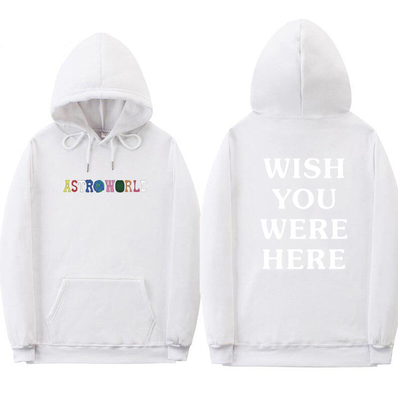 astroworld hoodie white