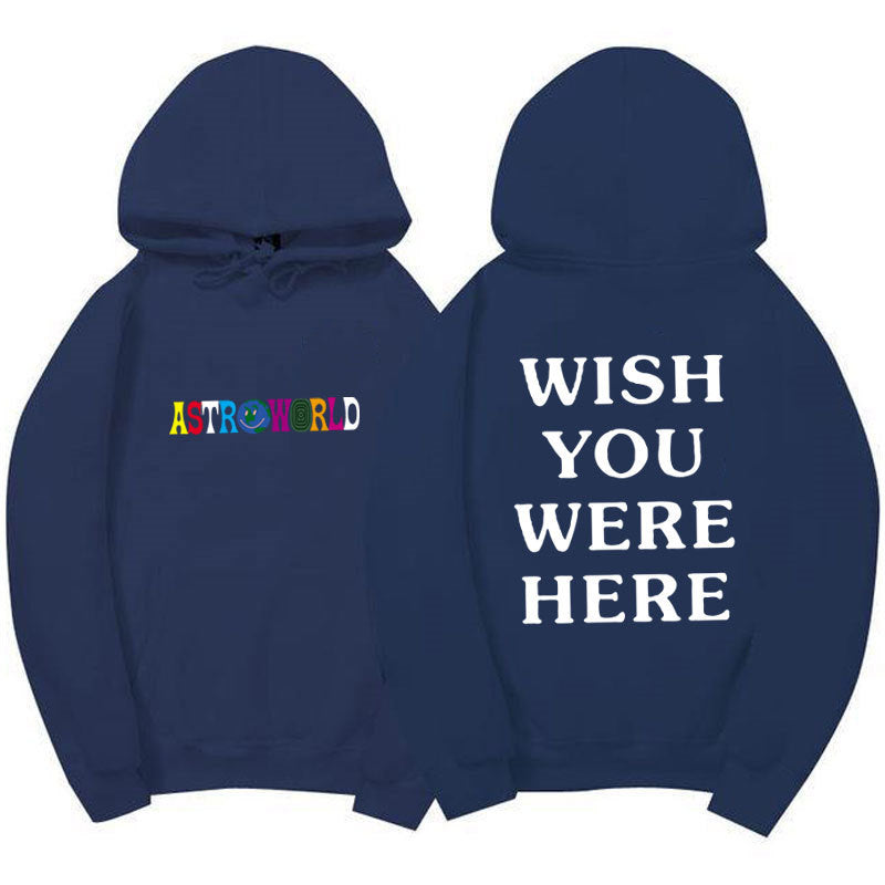 light blue astroworld hoodie