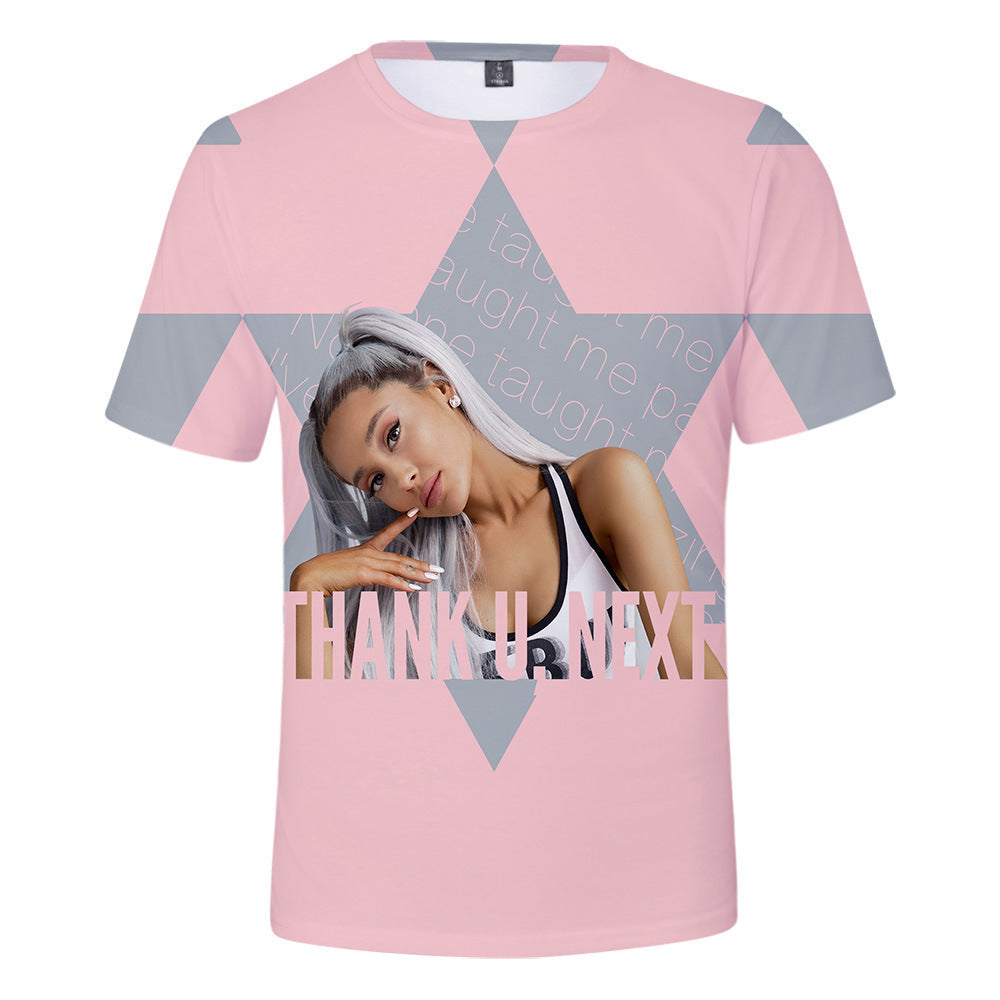 Ariana Grande 3d Full Printed Short Sleeves Shirt For Kids And Adults Sgoodgoods - ariana grande roblox clothes