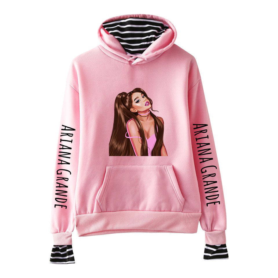 Ariana Grande Fake Two Pieces Shirt Hoodie Sgoodgoods