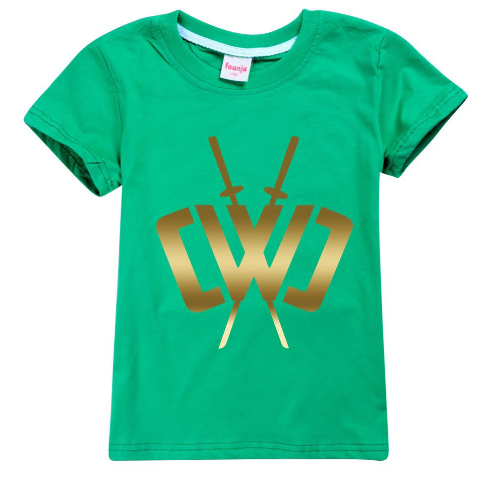 Chad Wild Clay Girls Boys Summer Short Sleeve T Shirt Sgoodgoods - chad tee shirt roblox