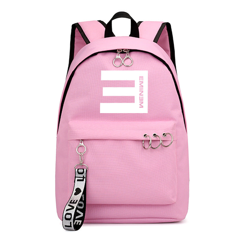 Eminem Backpack Youth Kids School Backpack Book Bag – SGoodGoods