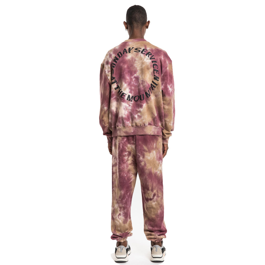 Kanye West Sunday Service Tie Dye Pink Shirt And Jogger Pants Matching Sgoodgoods - kanye west roblox halloween costume