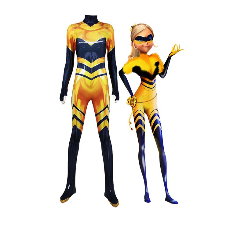 Miraculous Ladybug Cosplay Queen Bee Jumpsuit Cosplay Costume Sgoodgoods - rena rouge miraculous ladybug roblox