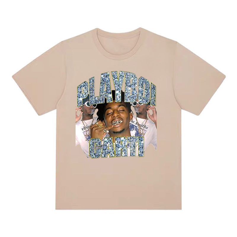 Playboi Carti Letter Print T-shirt 2020 Fashion Street Wear – SGoodGoods