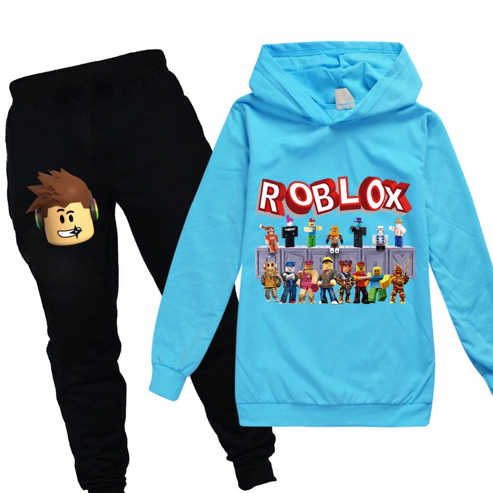 Roblox Kids 2 Pieces Hoodie And Sweatpants Suit Girls Boys Casual Swea Sgoodgoods - roblox mickey mouse outfit