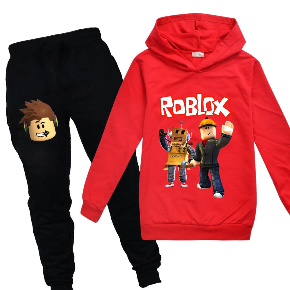 Roblox Kids 2 Pieces Sweatsuit Set Hoodie And Jogger Pants Sweatpants Sgoodgoods - roblox kimono pants