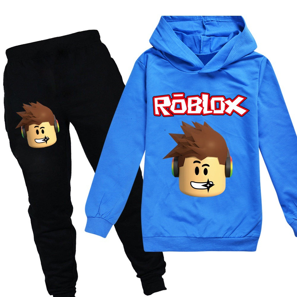 Roblox Kids Hoodie And Sweatpants Suit Comfy Casual Girls Boys Sweatsu Sgoodgoods - sweat pants roblox