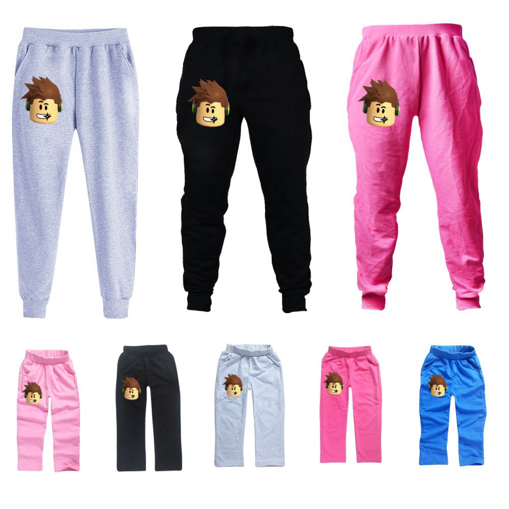 Roblox Kids Sweatpant Girls Boys Cotton Jogger Pants Sgoodgoods - pants roblox clothes girls