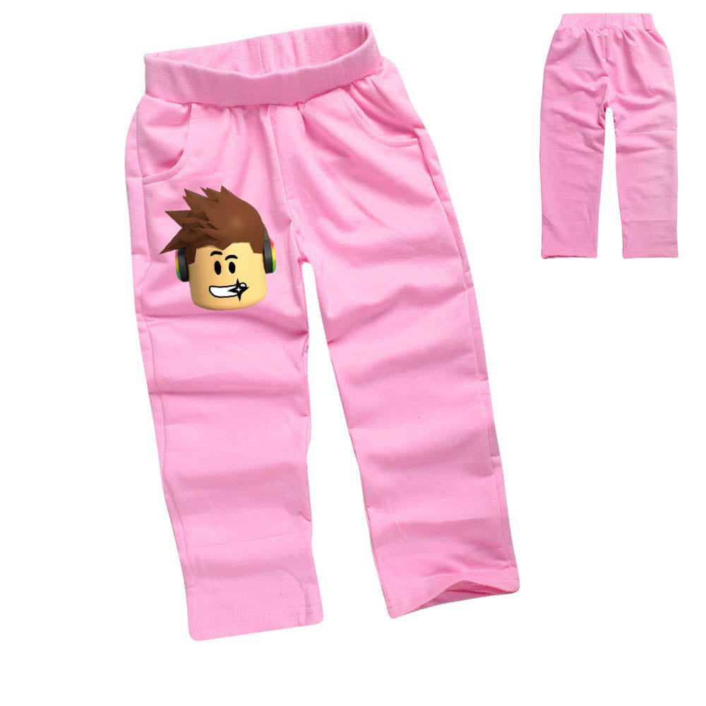 Roblox Kids Sweatpant Girls Boys Cotton Jogger Pants Sgoodgoods - boy pjs roblox