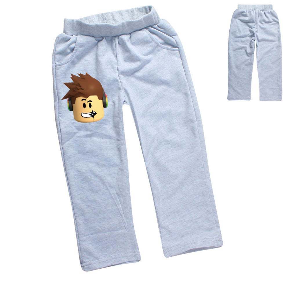 Roblox Kids Sweatpant Girls Boys Cotton Jogger Pants Sgoodgoods - roblox girl pants file