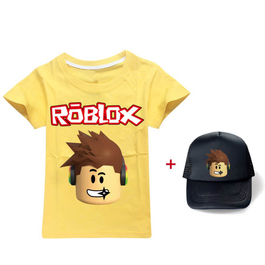 Roblox Kids T Shirt And Baseball Hat Set Unisex Sgoodgoods - roblox kimono shirt