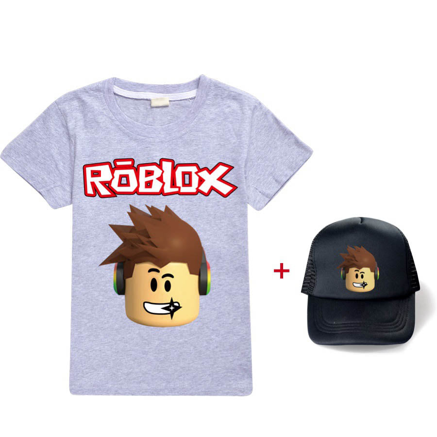 Roblox Kids T Shirt And Baseball Hat Set Unisex Sgoodgoods - blue baseball hat roblox