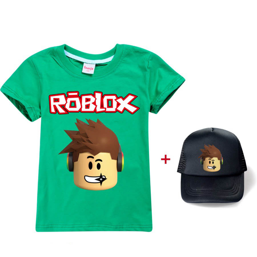 Roblox Kids T Shirt And Baseball Hat Set Unisex Sgoodgoods - blue baseball hat roblox