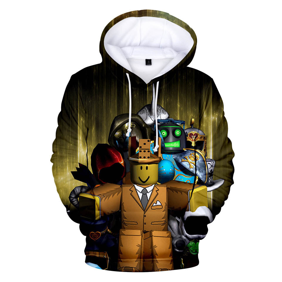 Roblox Youth Kids 3d Print Hoodie Unisex Hooded Sweatshirt Sgoodgoods - roblox tik tok hoodie