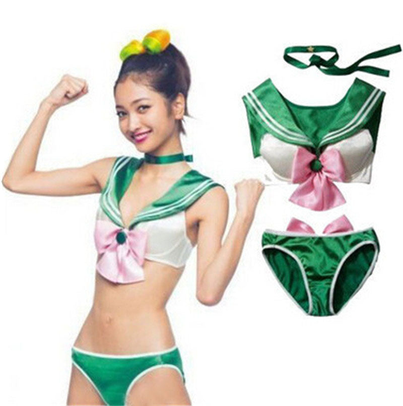 Sailor Moon Girl S Sexy Bikini Swimsuit Lingerie Suit Cosplay Costumes Sgoodgoods - roblox codes for clothes swimsuits girls