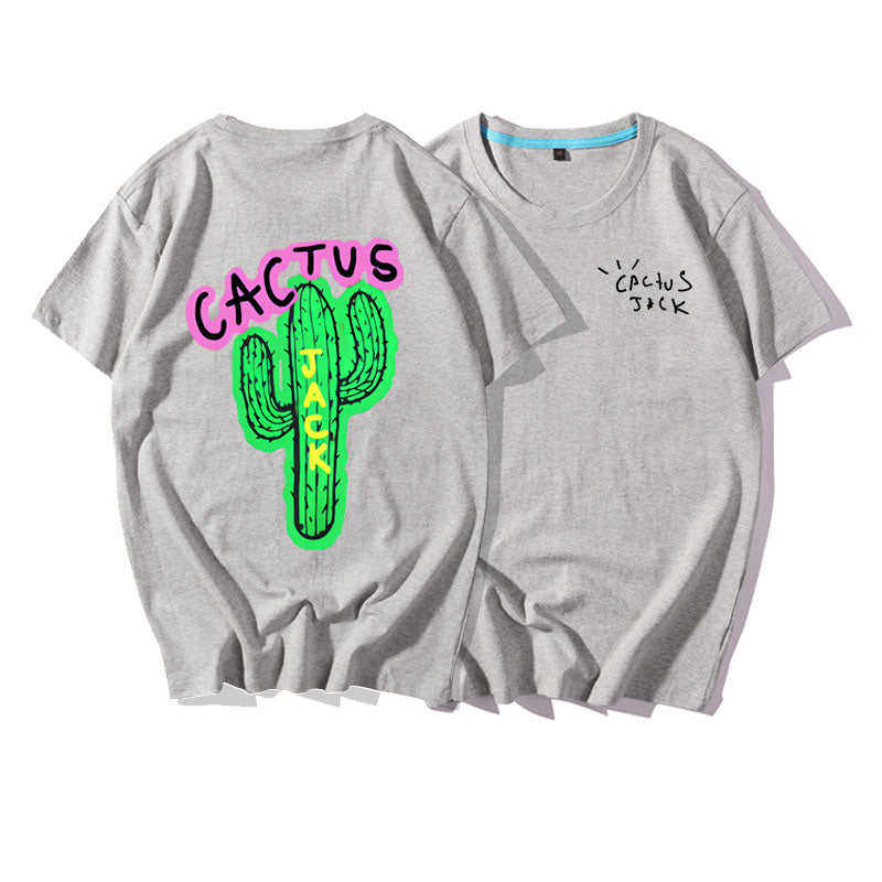 Travis Scott Catus Jack Tee Hip Hop Fashion Summer Street Wear T Shirt Sgoodgoods - cactus jack shirt roblox