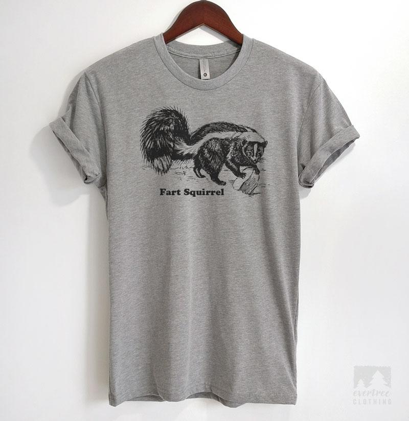 Fart Squirrel T-shirt, Tank Top, Hoodie, Sweatshirt | Evertree Clothing
