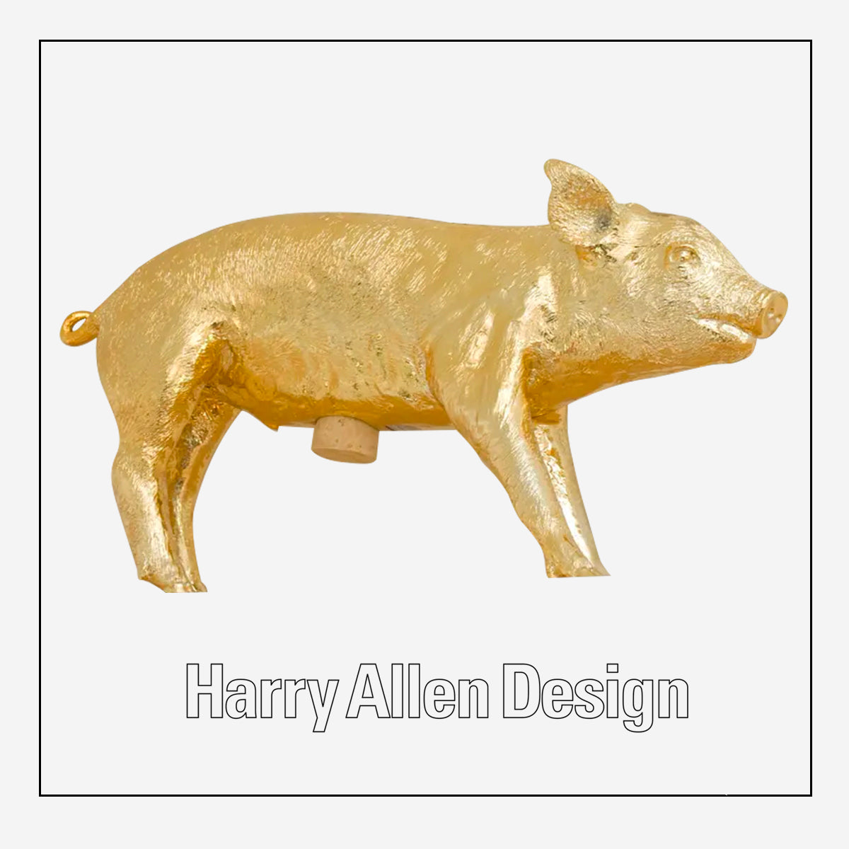 AREAWARE ブタ 貯金箱 HARRY ALLEN - 置物