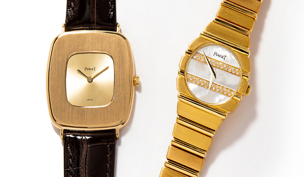 PIAGET watch - ladies, gold with diamonds | Boston Consignment