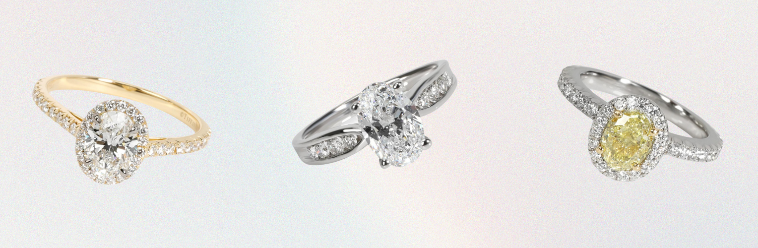 oval cut engagement ring