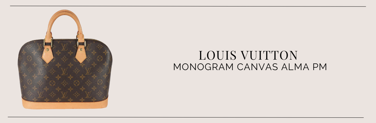 Louis Vuitton Alma for less