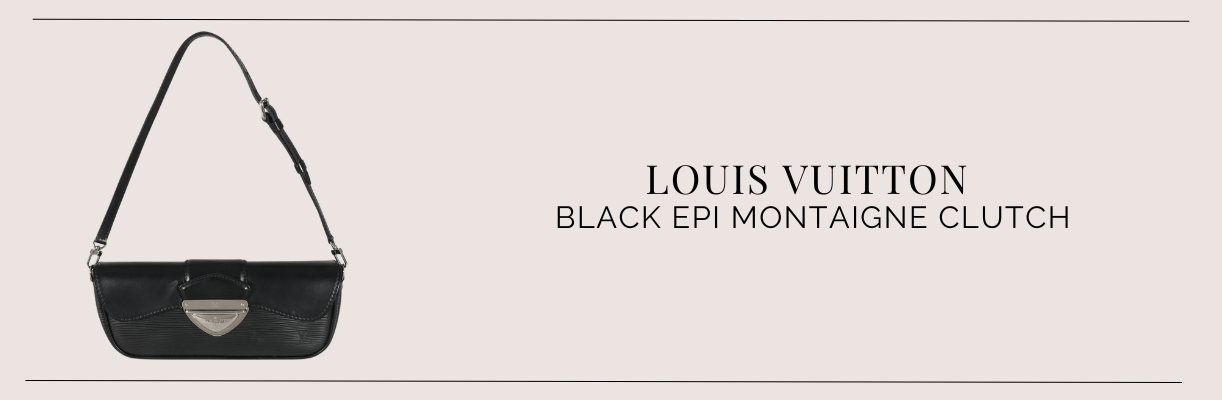 Louis Vuitton clutch bag for less