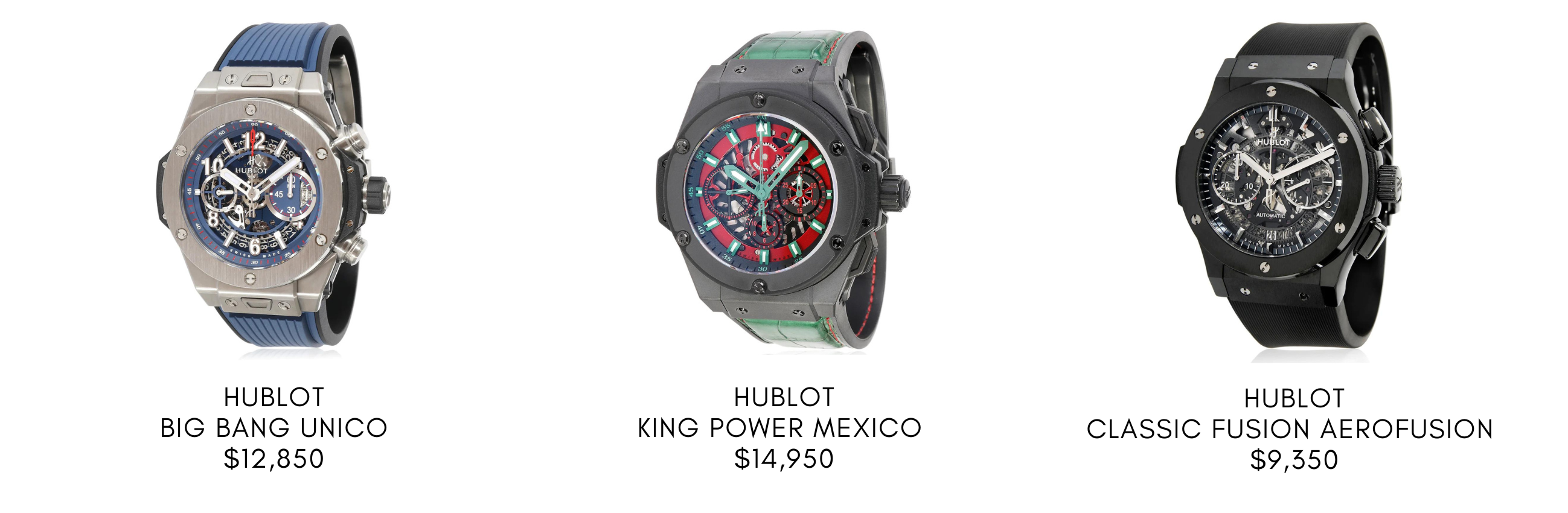 Hublot Replica Watches: High Quality Fake Hublot Watch At