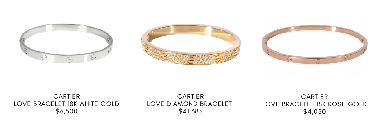 cartier stack  Love bracelets, Cartier love bracelet diamond, Cartier  jewelry