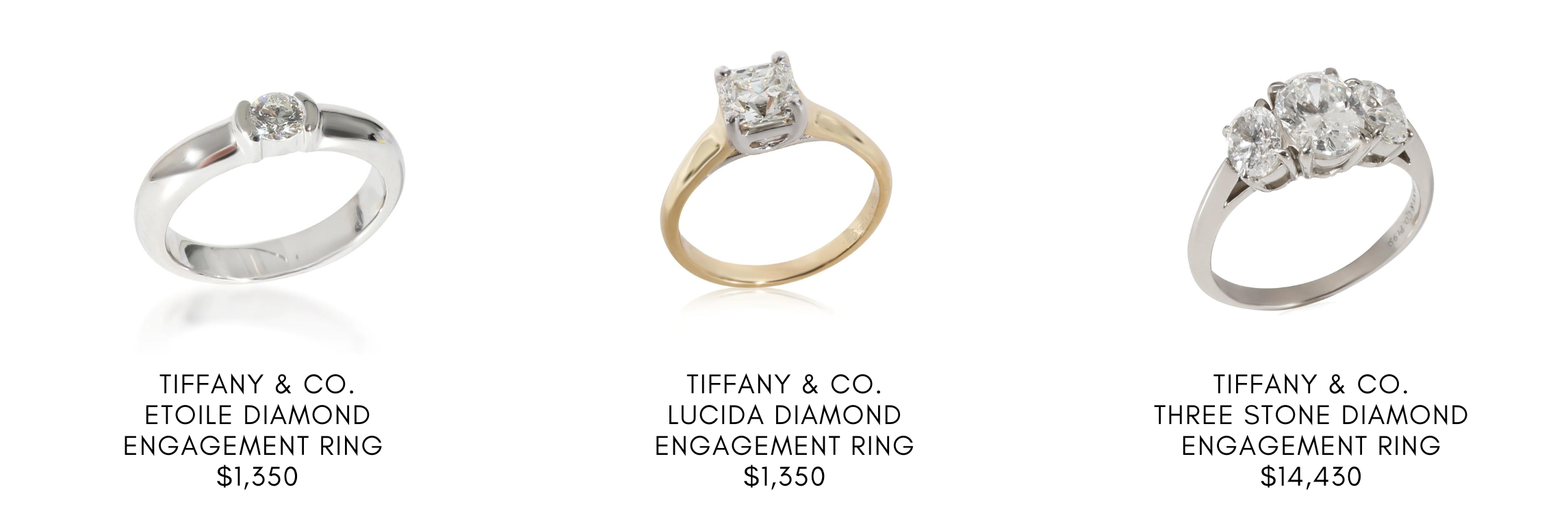 Tiffany & Co. Soleste Diamond Half Circle Wedding Band Ring | Pampillonia  Jewelers | Estate and Designer Jewelry