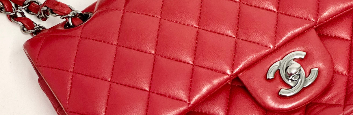 Red Chanel bag
