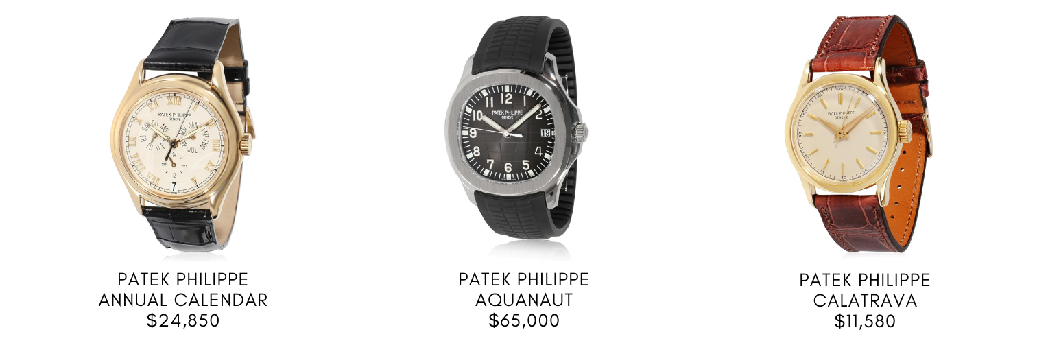 Shop Patek Philippe watches