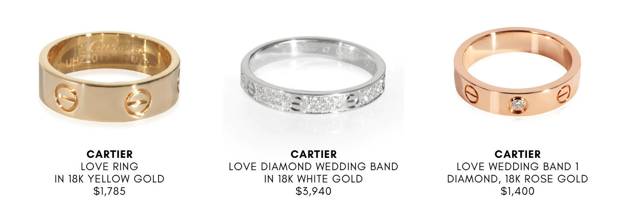 Buy Cartier Love ring