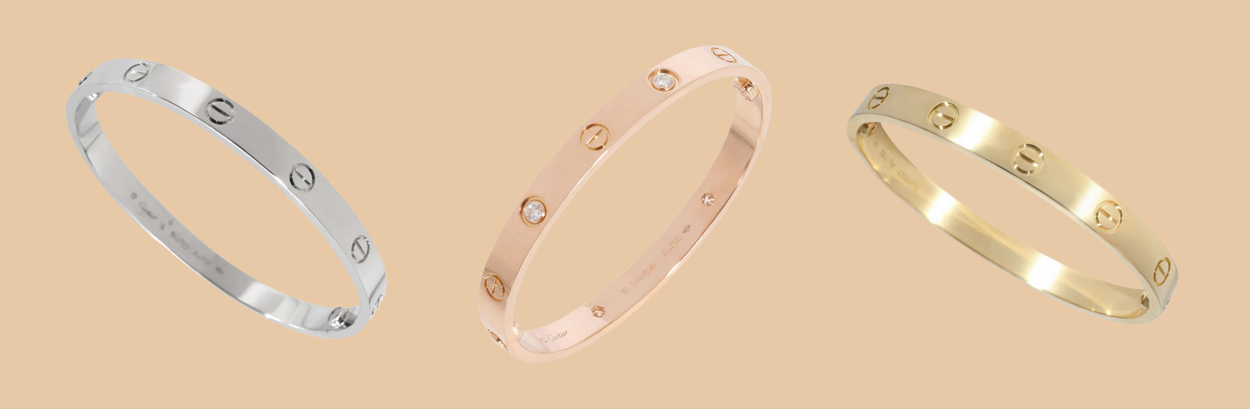 Cartier Love bracelets for sale