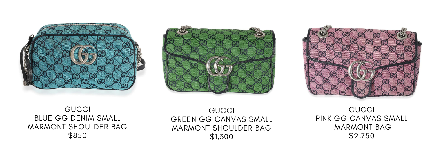 Gucci Marmont bags