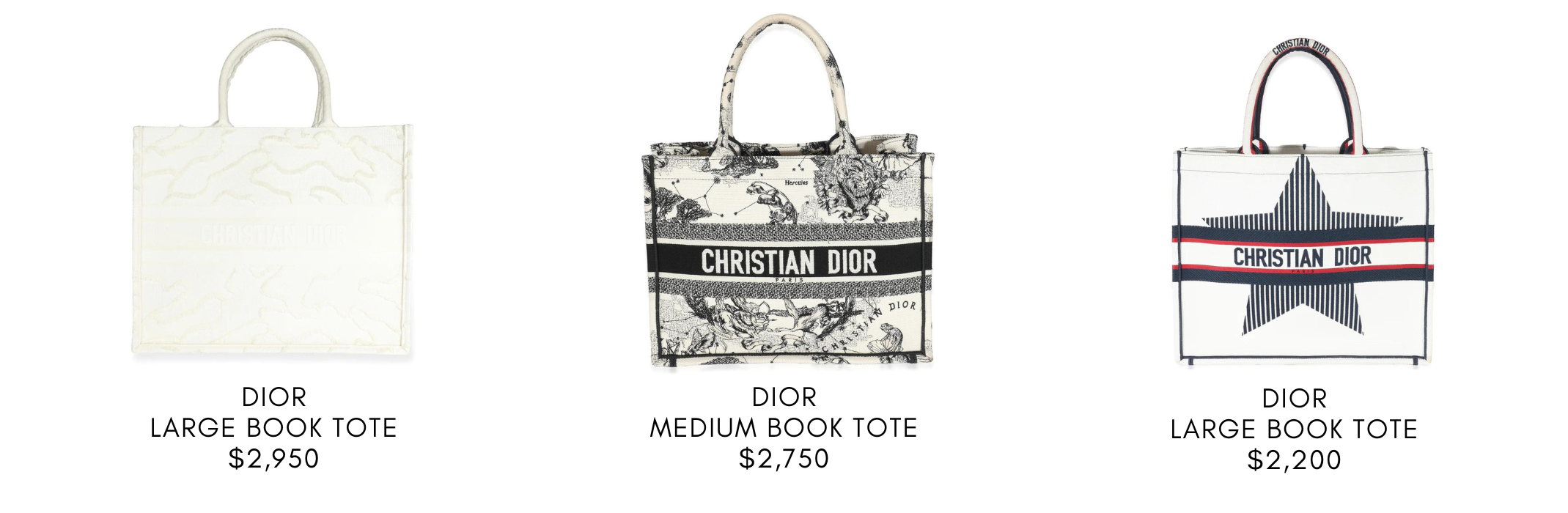 How Much Is The Dior Book Tote?