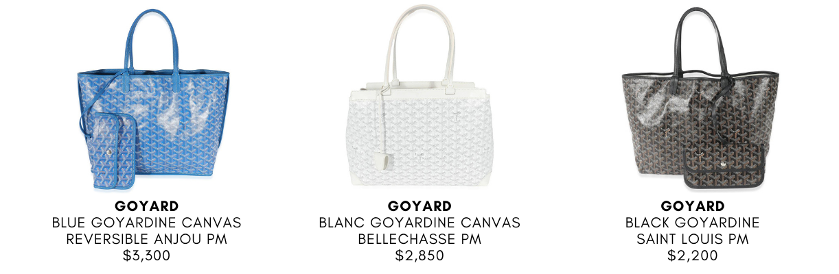 Shop Goyard bags online