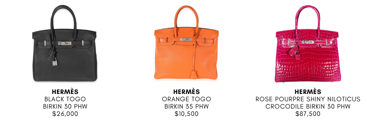 Buy Birkin bags online