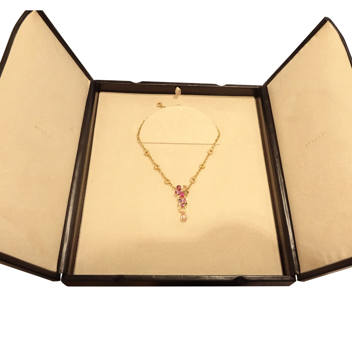 Bulgari Flora Sapphire & Diamond Necklace in 18KT Gold  CTW – myGemma|  Item #098593