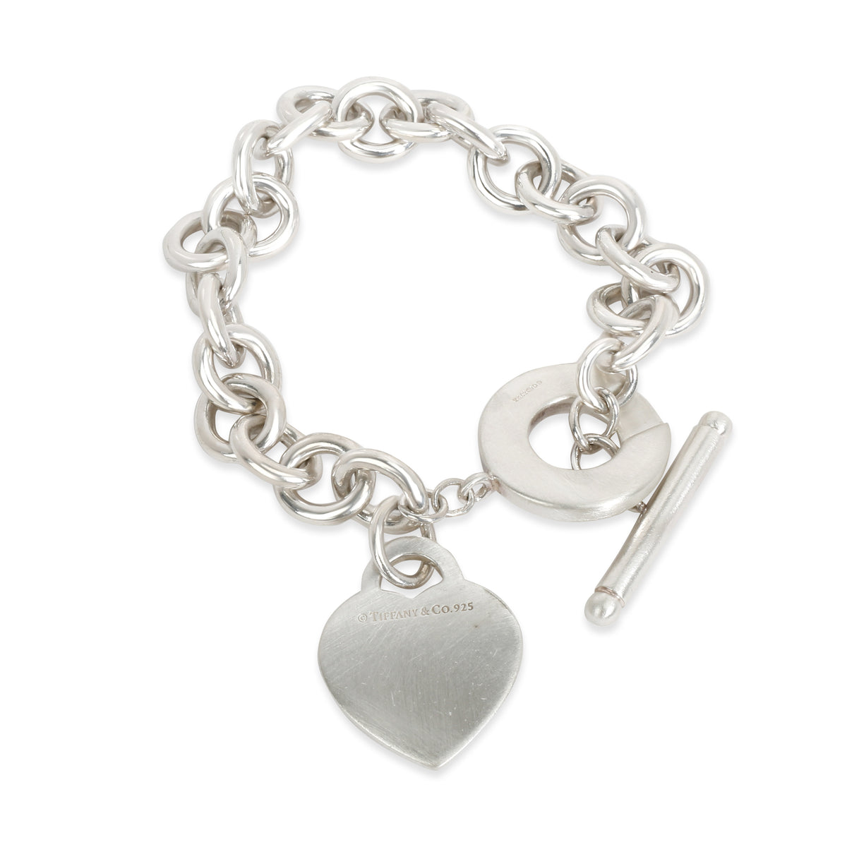 tiffany toggle bracelet with heart