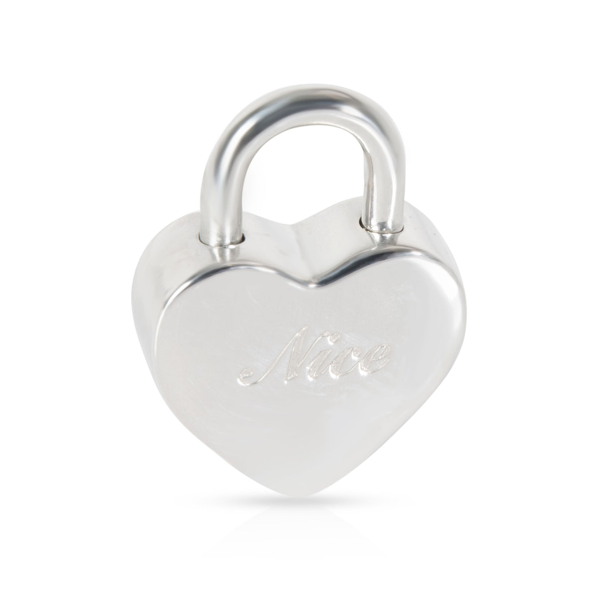 tiffany silver padlock